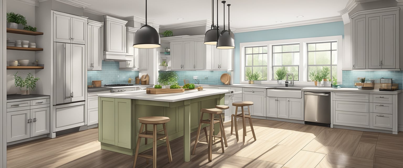 Open concept kitchen remodel calgary turn key homes & renovations turn key homes & renovations