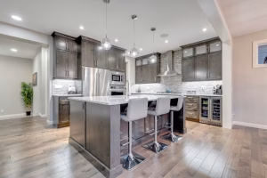 Finished basement layout designs