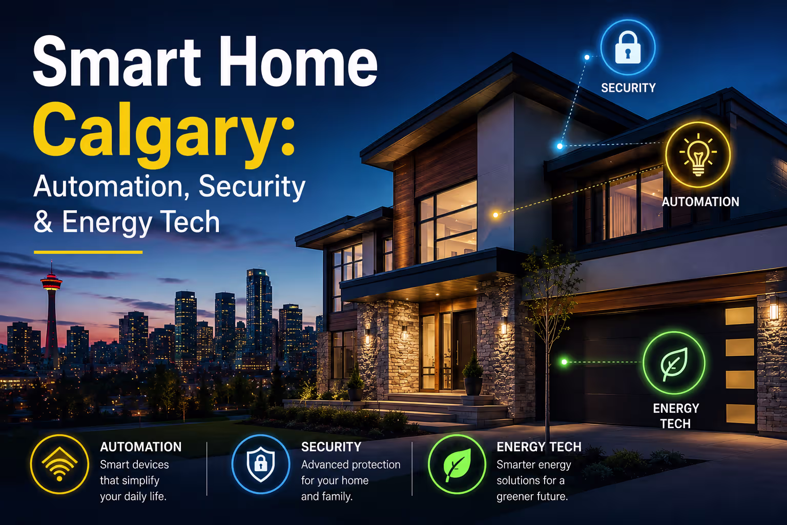 Smart Home Calgary Automation, Security & Energy Tech