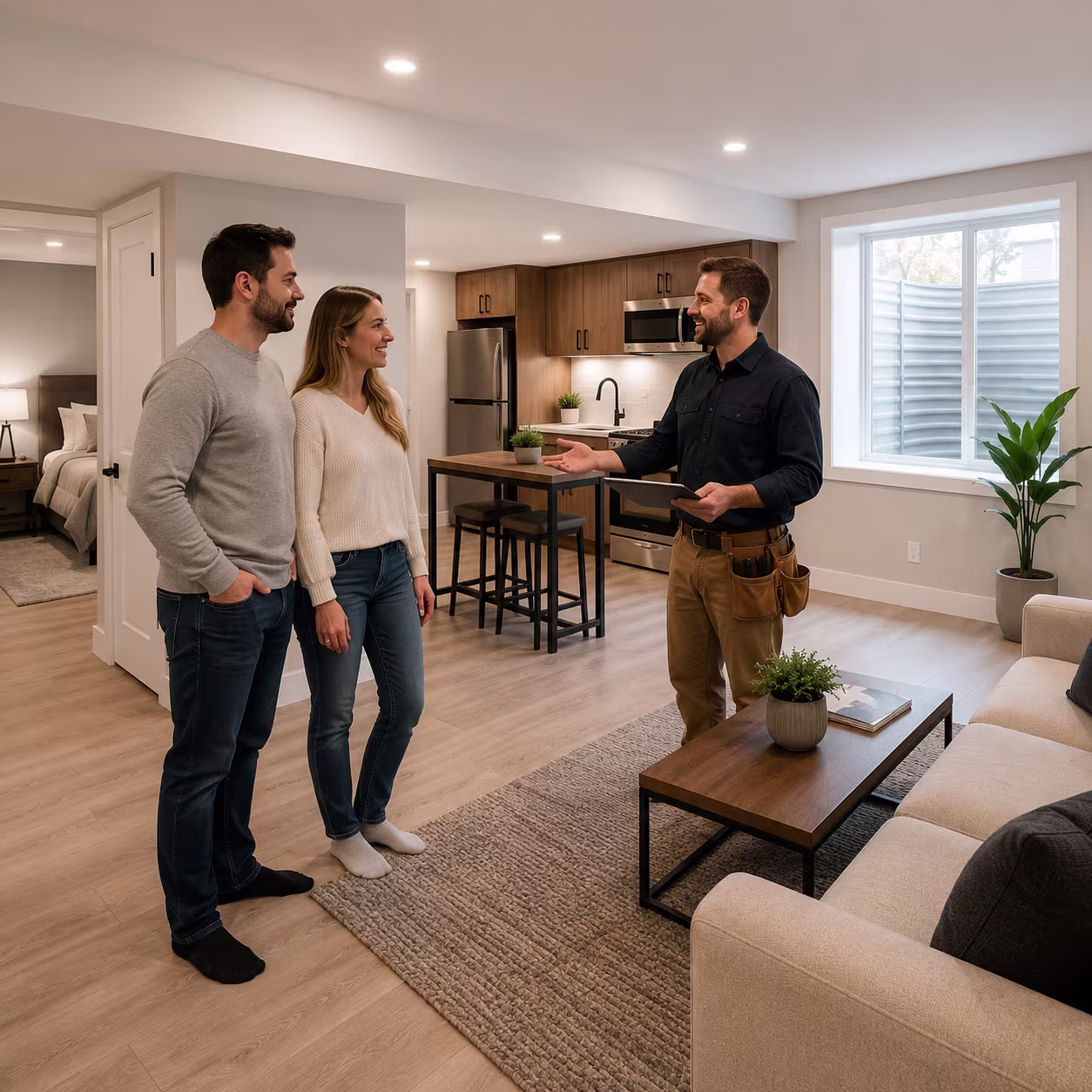 Calgary legal suite contractor consultation.