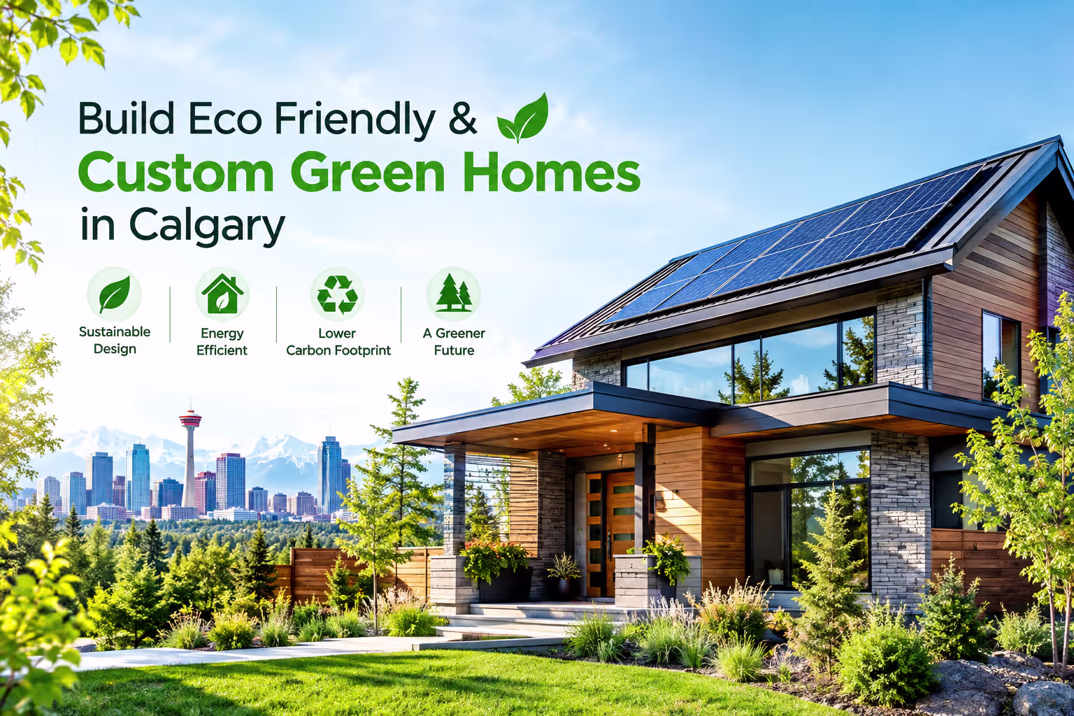 Eco friendly home builders Calgary